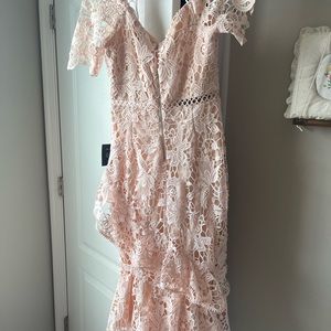 LuLus blush pink dress